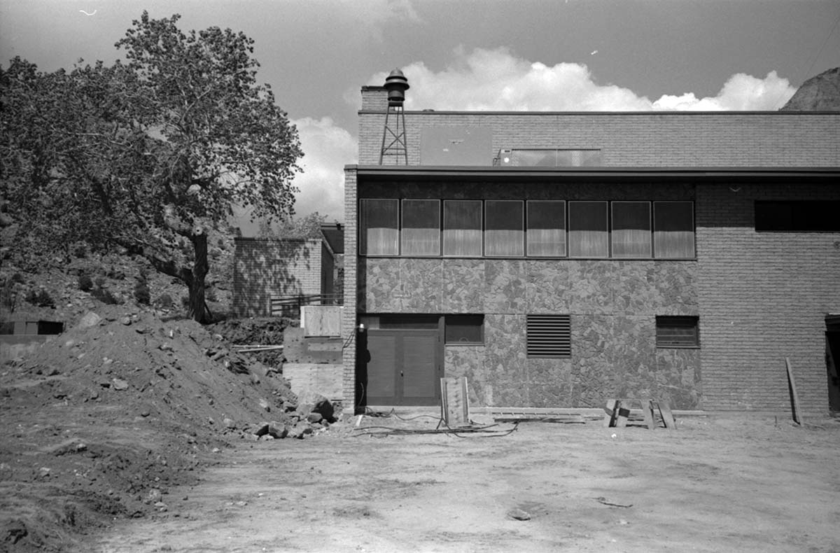 Construction of headquarters addition.