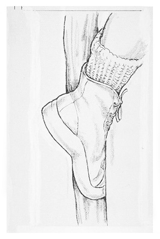 Climbing technique: toe jam