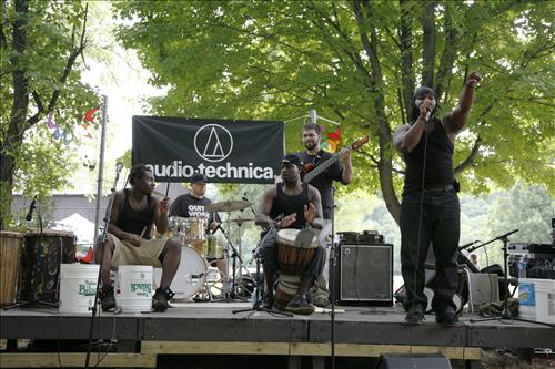 HeartBEAT Afrika concert performers at Cuyahoga Valley National Park