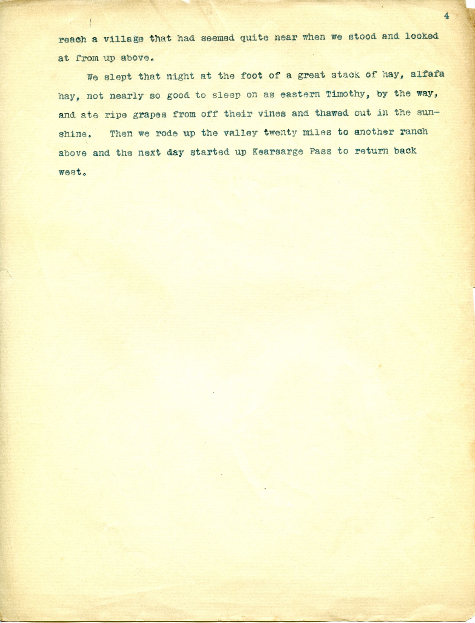 Journal, Dorr, Trip Out West, nd p.4