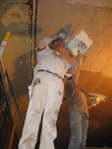 Union Building Progress Photos - Plaster Week 09-17-10