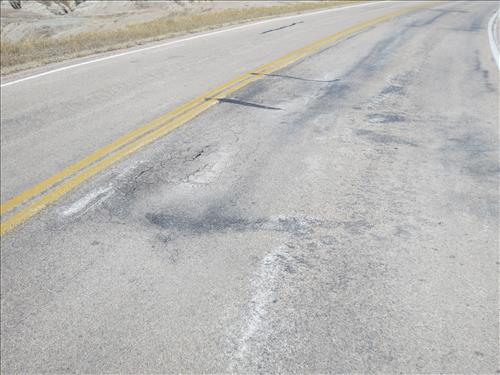 BADL-Loop Road Frost Heaves and Sunken Areas