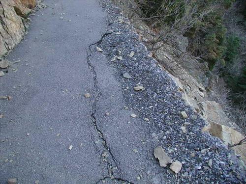 fy06 Rehab cave trail for visitor safety