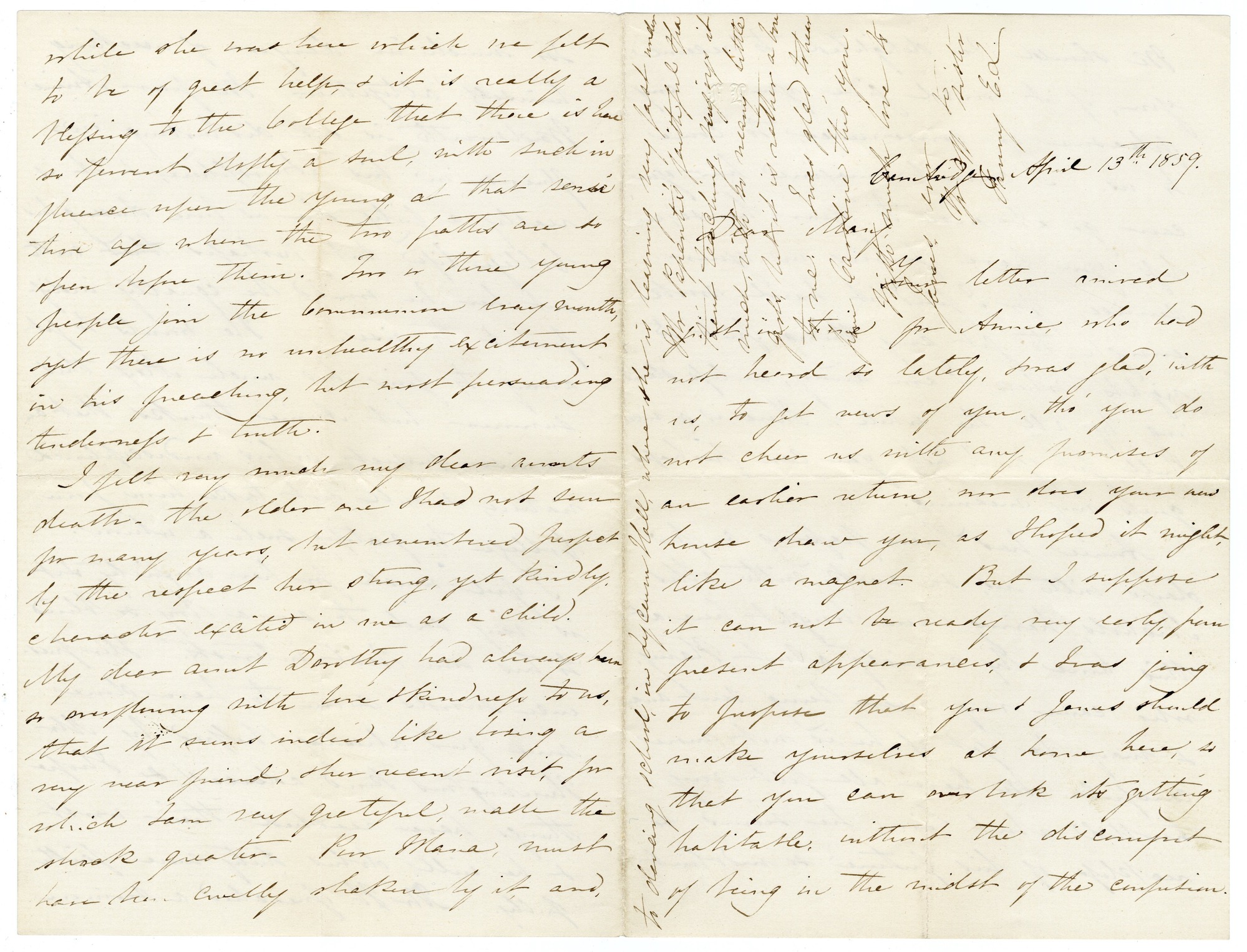 Manuscript letter