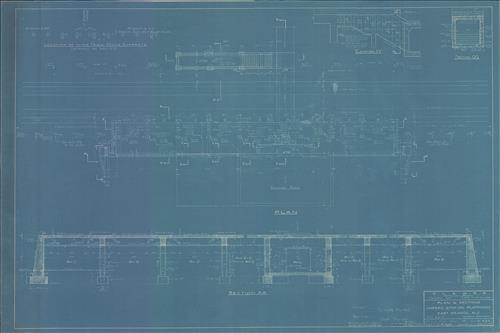 20357.BL-East Orange, NJ--Ampere Station platforms [1921]