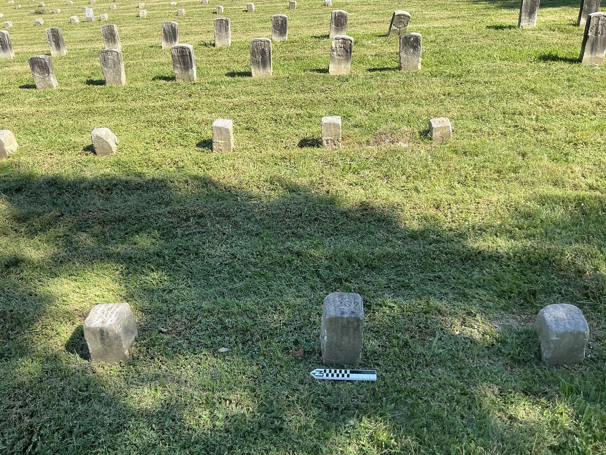 Extra image of flat marble marker