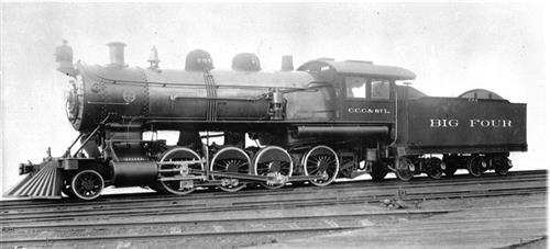 011/001.209--Cleveland, Cincinnati, Chicago & St. Louis Railroad Locomotives [Group 4]