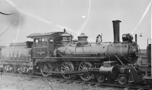 Chicago, Milwaukee & St. Paul no. 2127 [4-6-0]