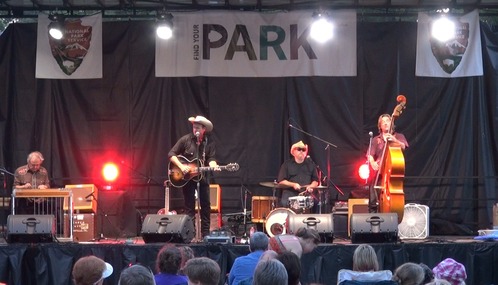 Chuck Mead performed during Shiloh's NPS Birthday Bash