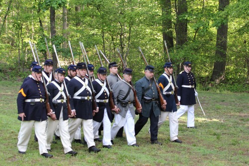 Living history at the Sesquicentennial Commemoration of the Battle of Drewry’s Bluff, May 12-13, 2012