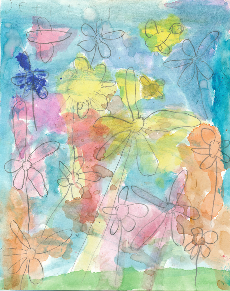 student artwork - watercolor