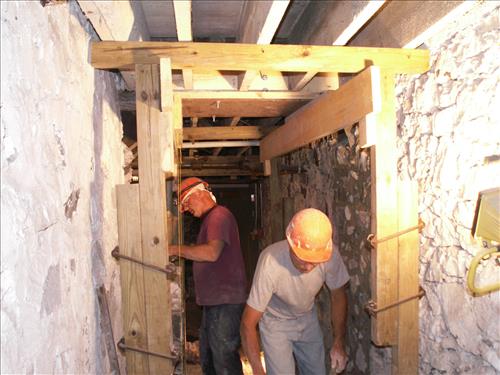 Union Building Progress Photos Week of 8-9-2010