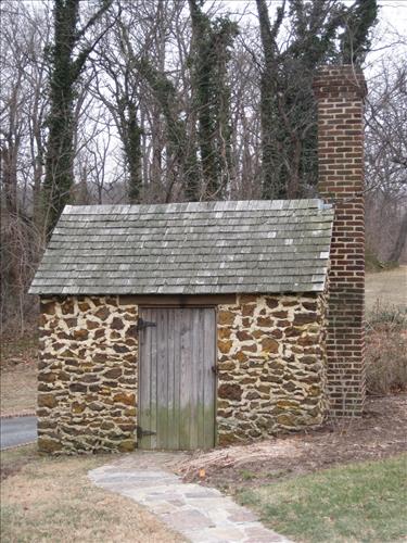 FRDO-Rehabilitation of the historic Growlery Roof, Door, and Floor at the Frederick Douglass National Historic Site in January 2009