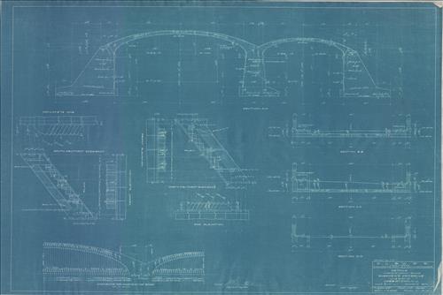 20180.BL-Morristown, NJ [1 mile east]--Overhead highway bridge, Sneedens Crossing [1914-1915]