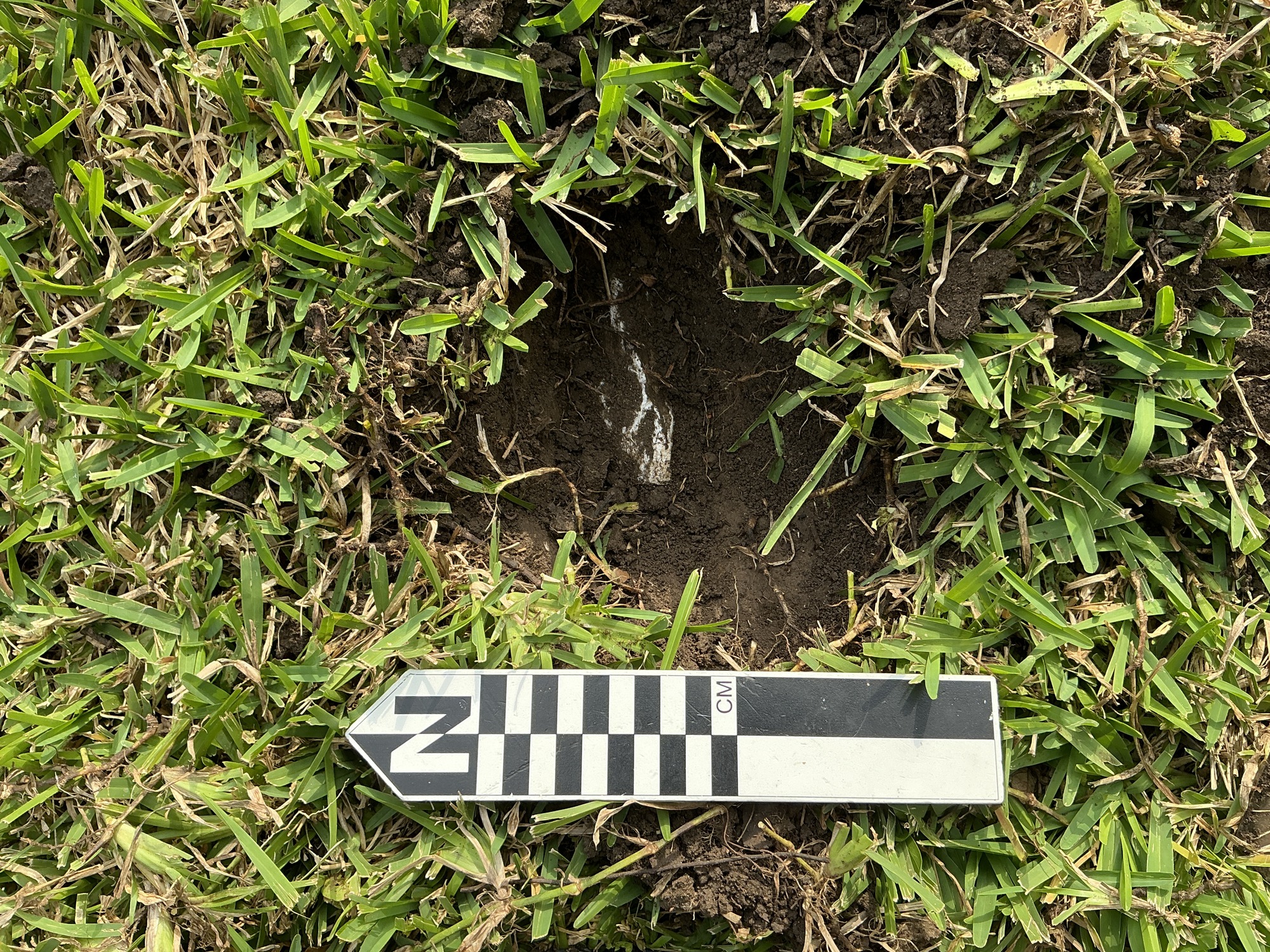 Extra image of flat marble marker