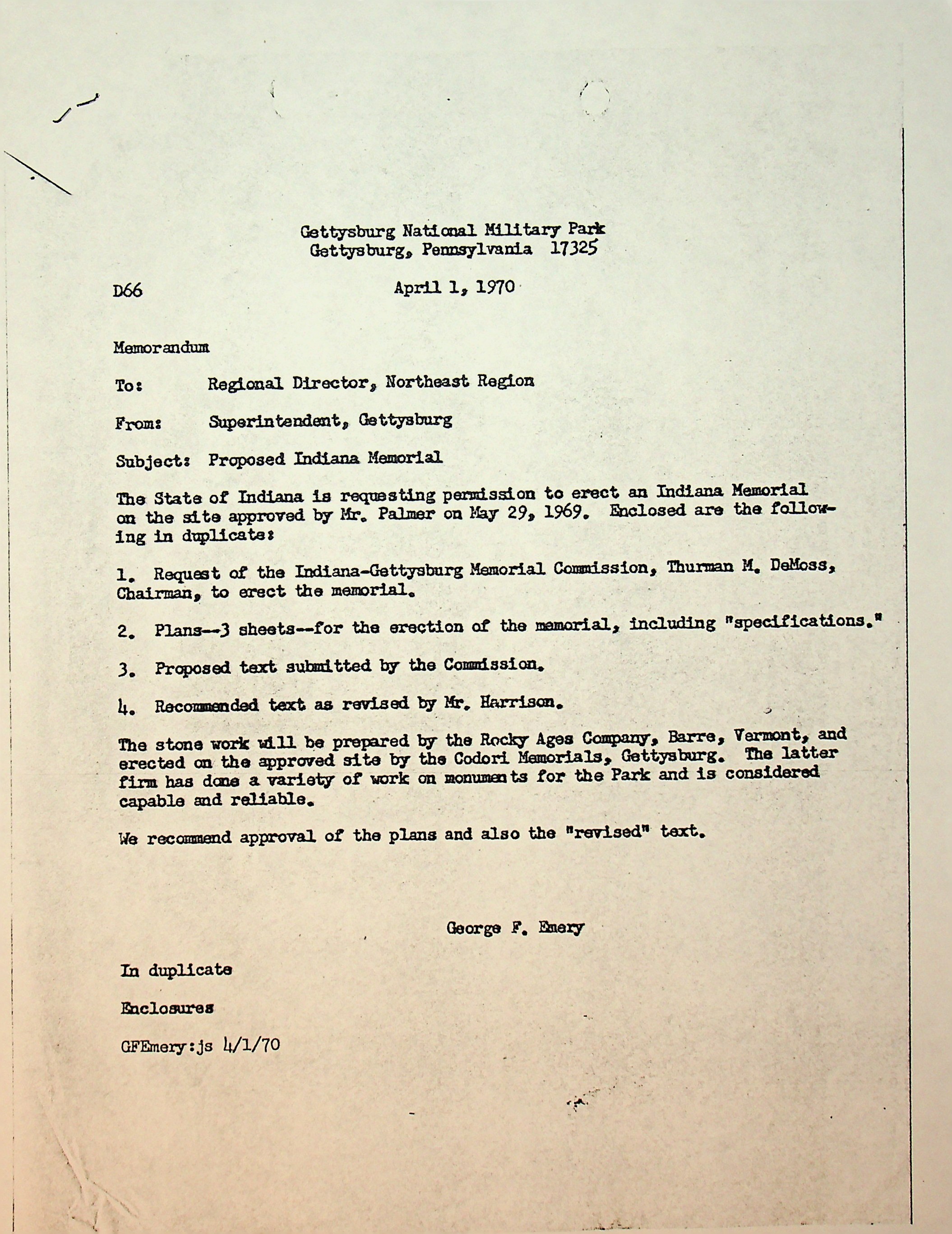 Typed Document