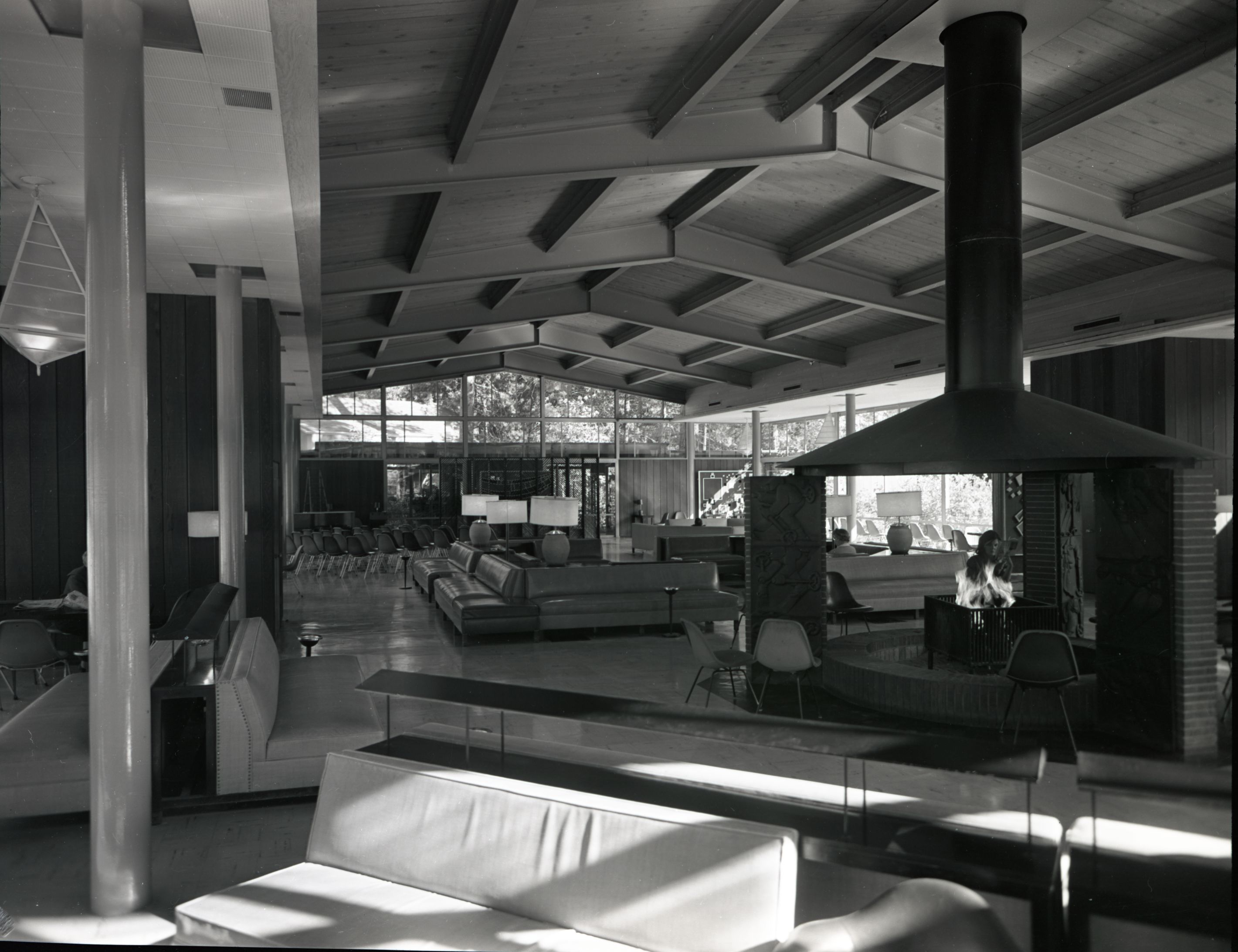 Pictures of interior of Yosemite Lodge - for JOP [?].