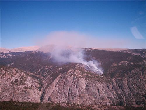 Hot Springs wildfire, Sequoia and Kings Canyon National Parks, summer 2004