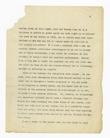 Typed letter