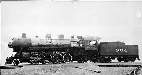 011/001.146--Chicago & Alton Railroad Locomotives [Group 4]