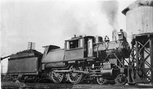 011/001.130--Central Railroad of New Jersey Railroad Locomotive [GROUP 09]