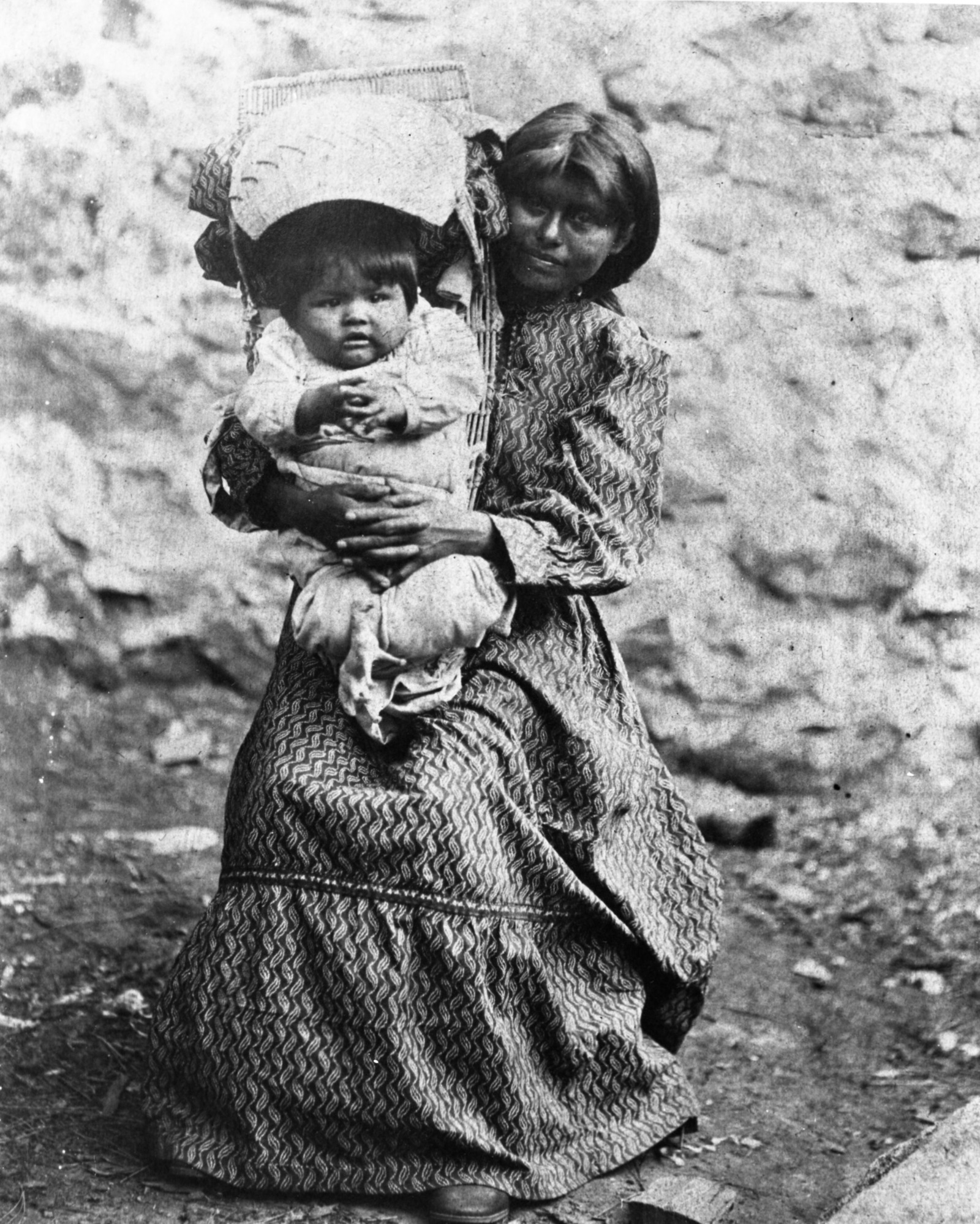 Lena & Virgil Brown. Original in the YNP Collections.