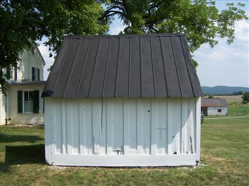 paint historic structures at Antietam NB Sharpsburg MD