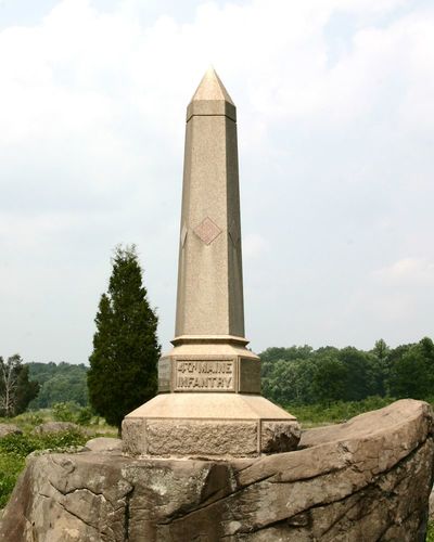 4th Maine Infantry Monument