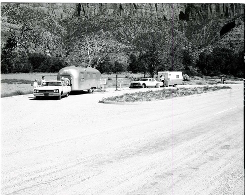 Watchman Campground sanitary station.