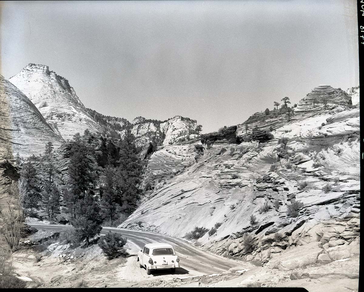 Exhibit #3 at jug handle and general terrain at proposed wayside site.