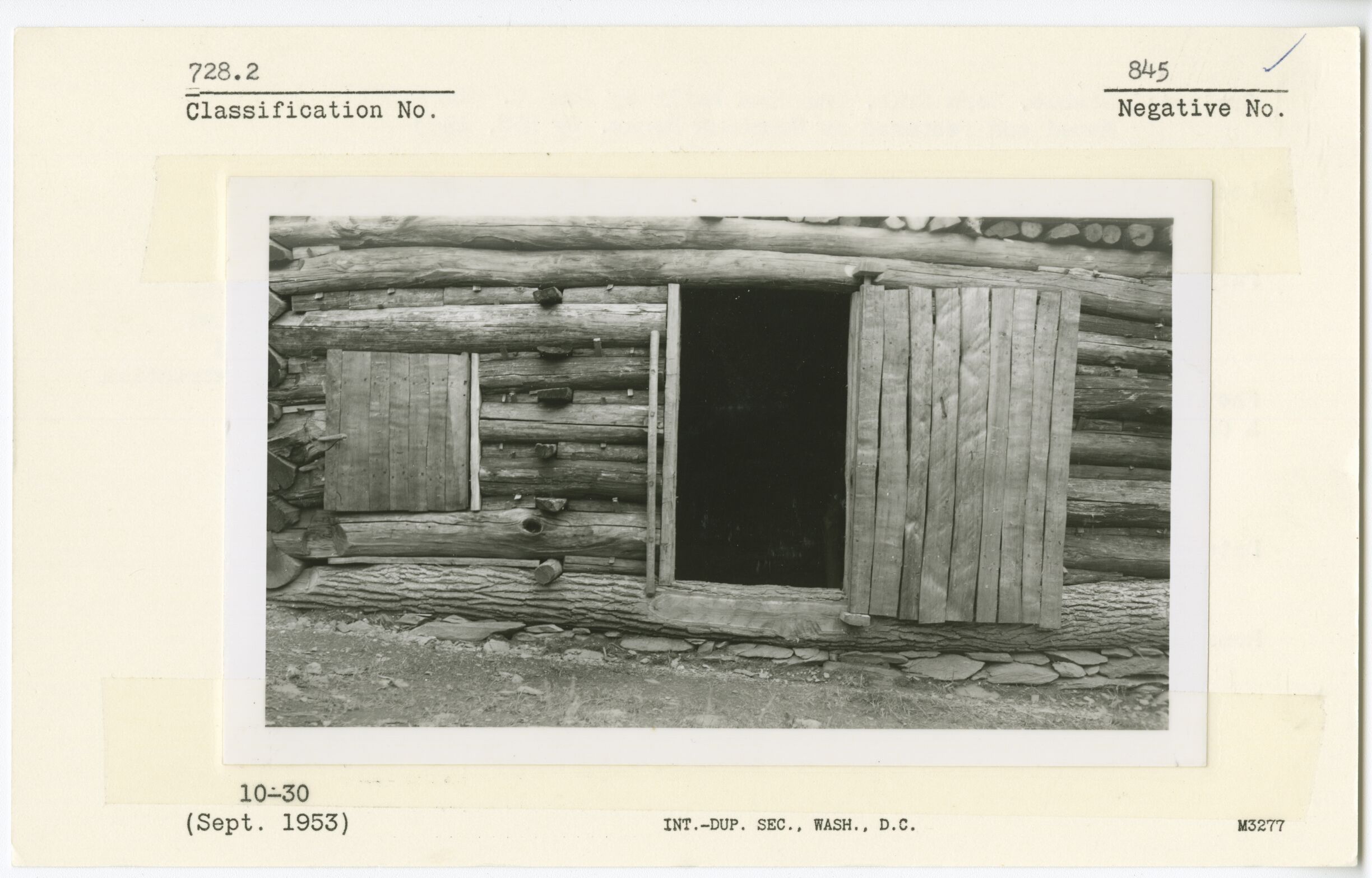 Stable, Corn Crib, and Cow Shed - Details of Stable Door