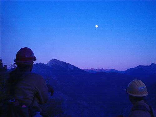 North wildfire, Sequoia and Kings Canyon National Parks, summer 2004