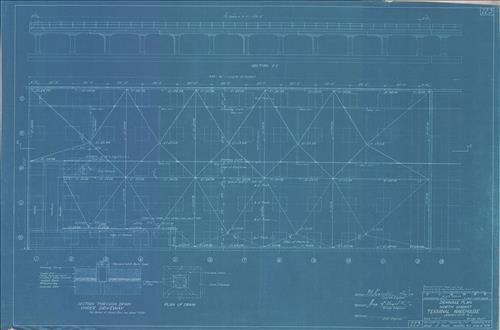 20452.BL-(GROUP 2) Jersey City, NJ--Terminal Warehouse--North and south Viaduct [1928-1929]