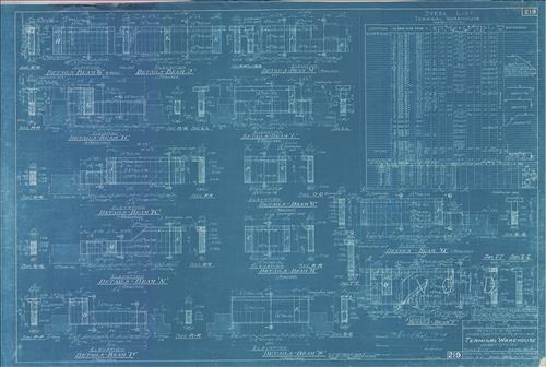 20452.BL-(GROUP 2) Jersey City, NJ--Terminal Warehouse--North and south Viaduct [1928-1929]