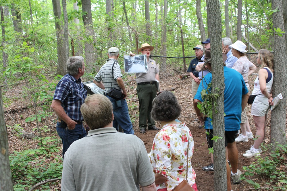 Tours & demonstations at the Battle of Drewry's Bluff Commemoration, May 12-13, 2012
