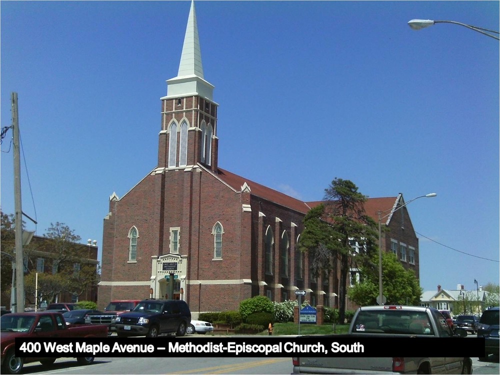 Late Gothic Revival style church