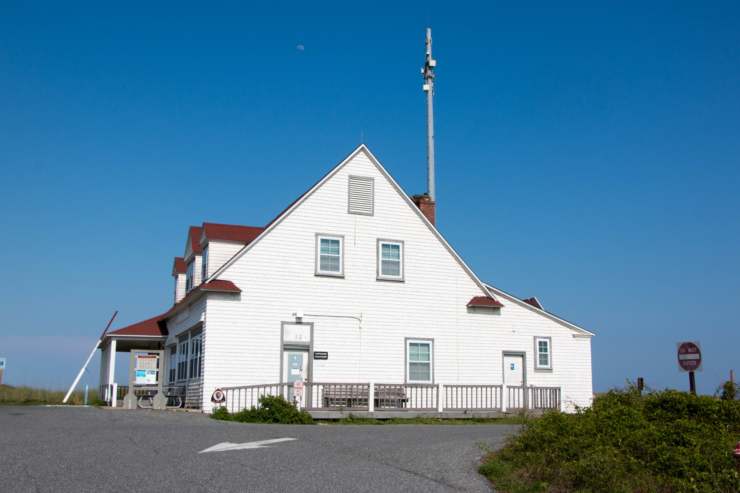 Campground Registration Building View From the west