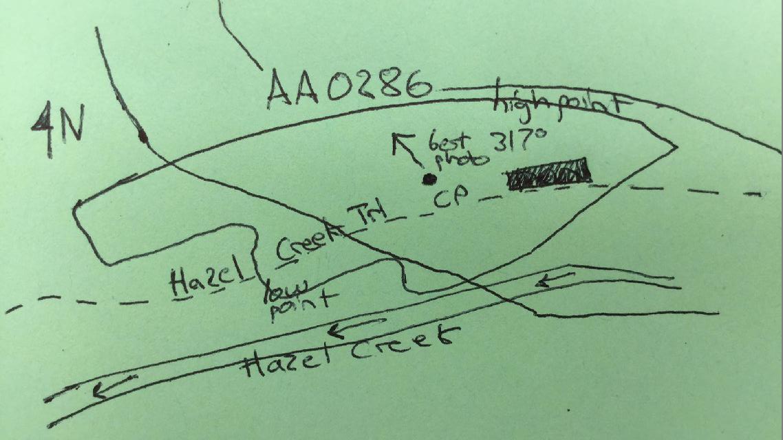 GRSM Accuracy Assessment. Plot Code: GRSM_AA_0286_map