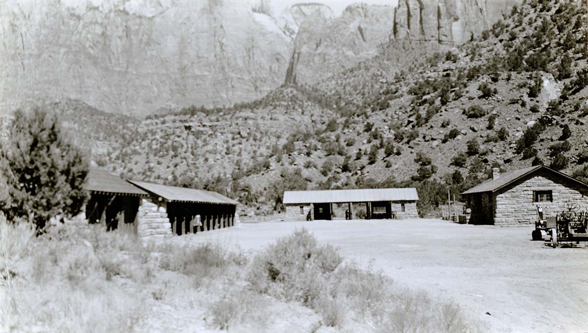 Utility yard (maintenance area).