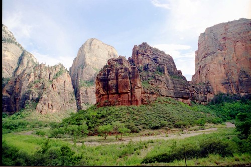 Color photos of the Shuttle Feasibility Study.