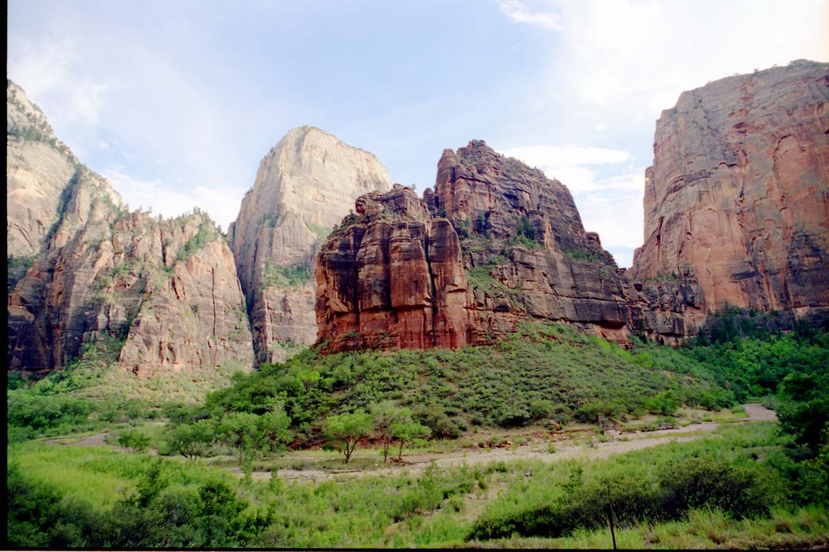 Color photos of the Shuttle Feasibility Study.