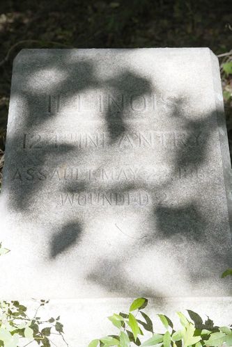 124th Illinois Infantry Position Marker