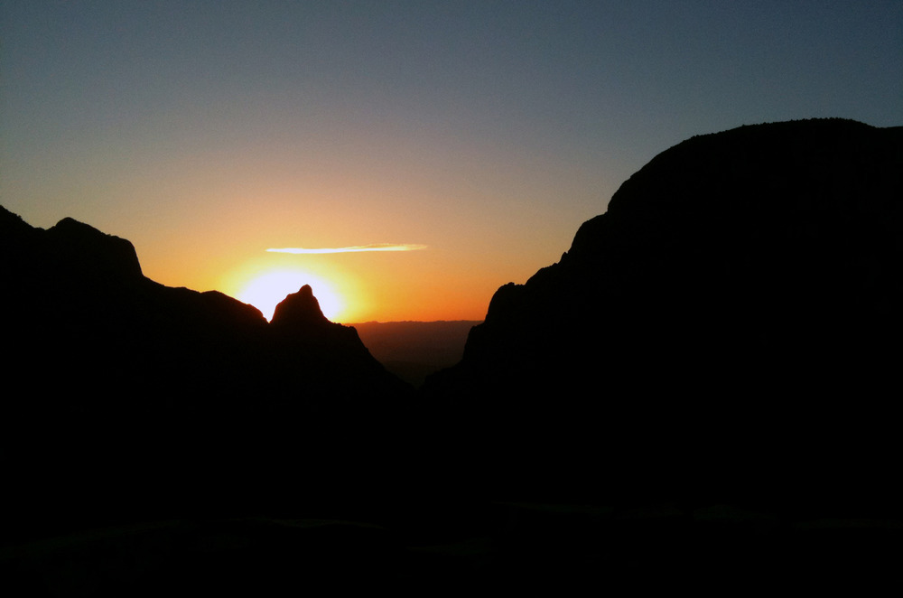Window Sunset