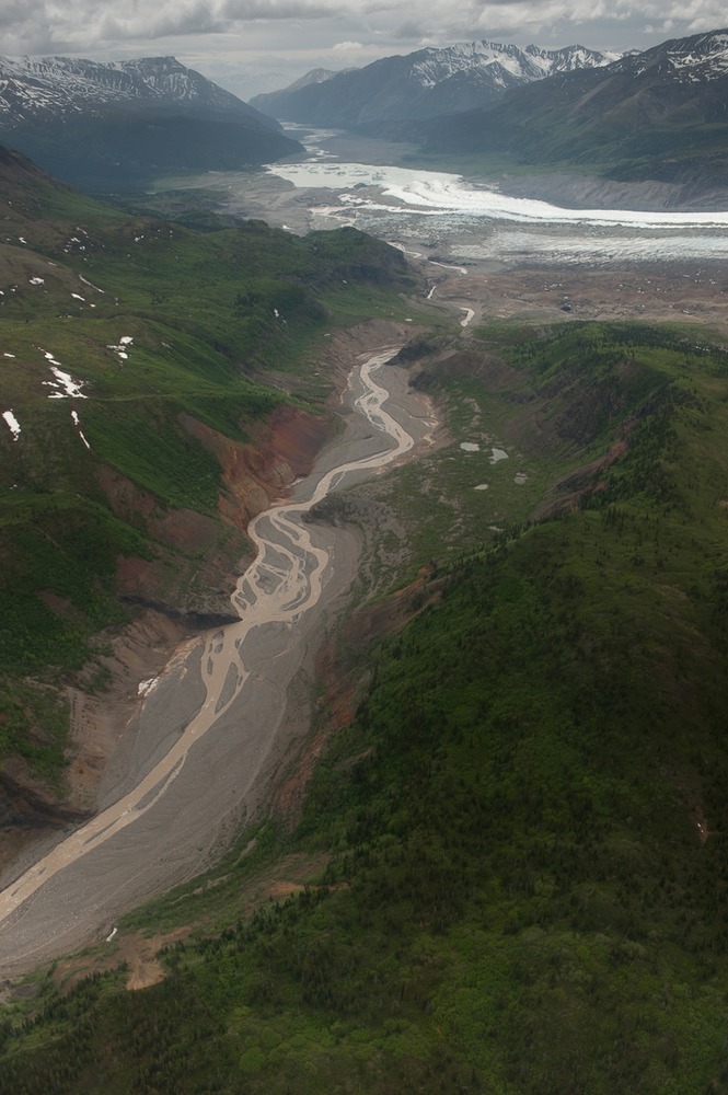 Skolai Creek of off Nizina Glacier