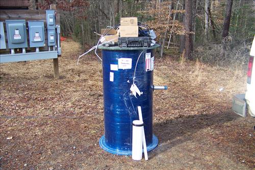 Replace sewer system pumps at Prince William Forest Park in November 2013