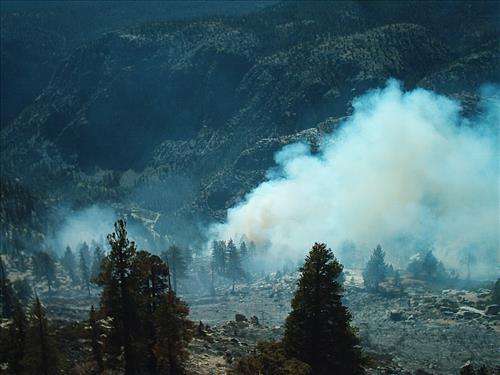 Hot Springs wildfire, Sequoia and Kings Canyon National Parks, summer 2004