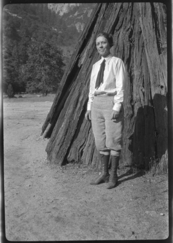 Laura I. Dodge ranger-naturalist, one of the first years staff members.