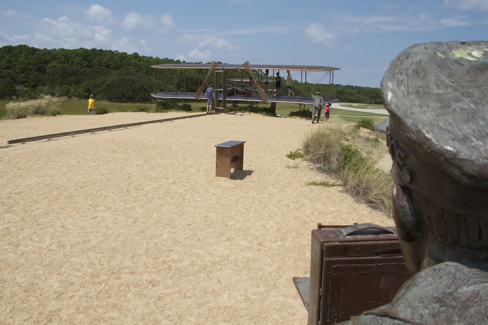 Wright Brothers Sculpture Garden