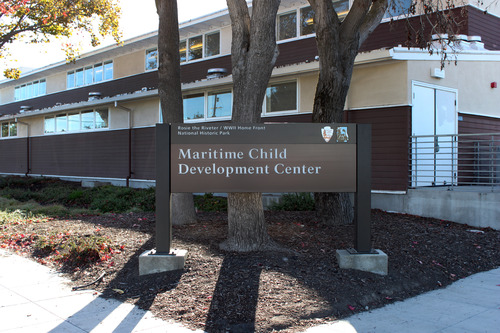 Maritime Child Development Center Sign