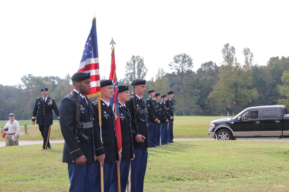 Honor Guard for the ceremonies